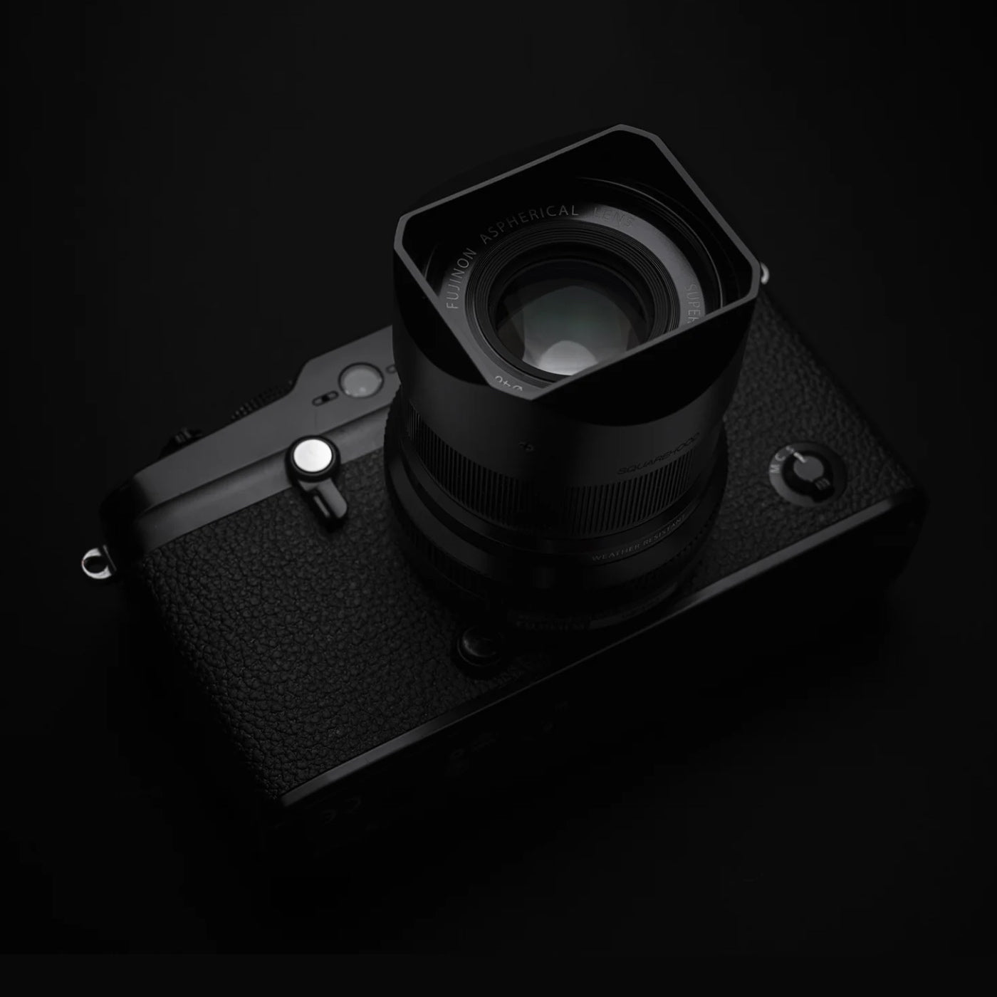 SquareHood Lens Hood for FujiFilm XF 50mm f2