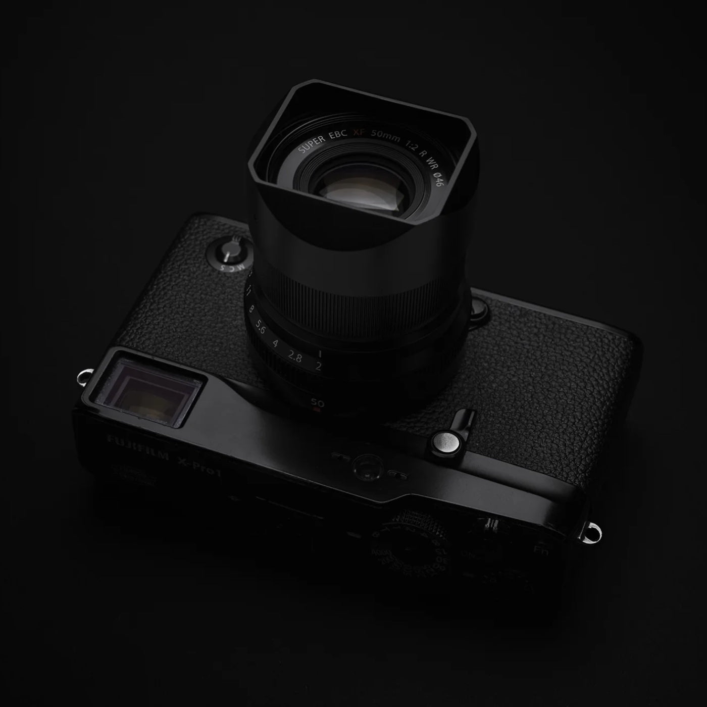 SquareHood Lens Hood for FujiFilm XF 50mm f2