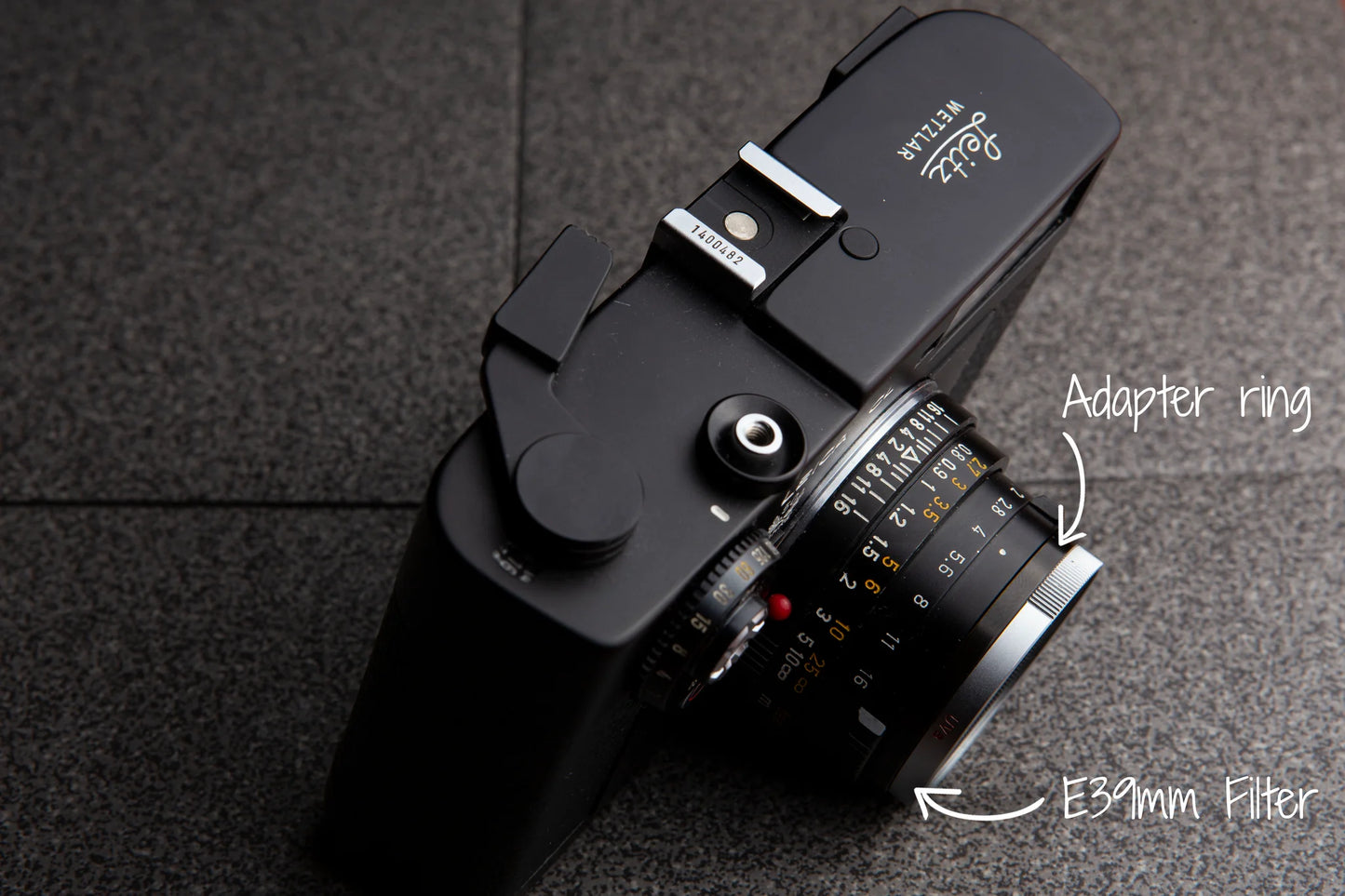 SquareHood - Summicron-C 40mm Adapter Ring