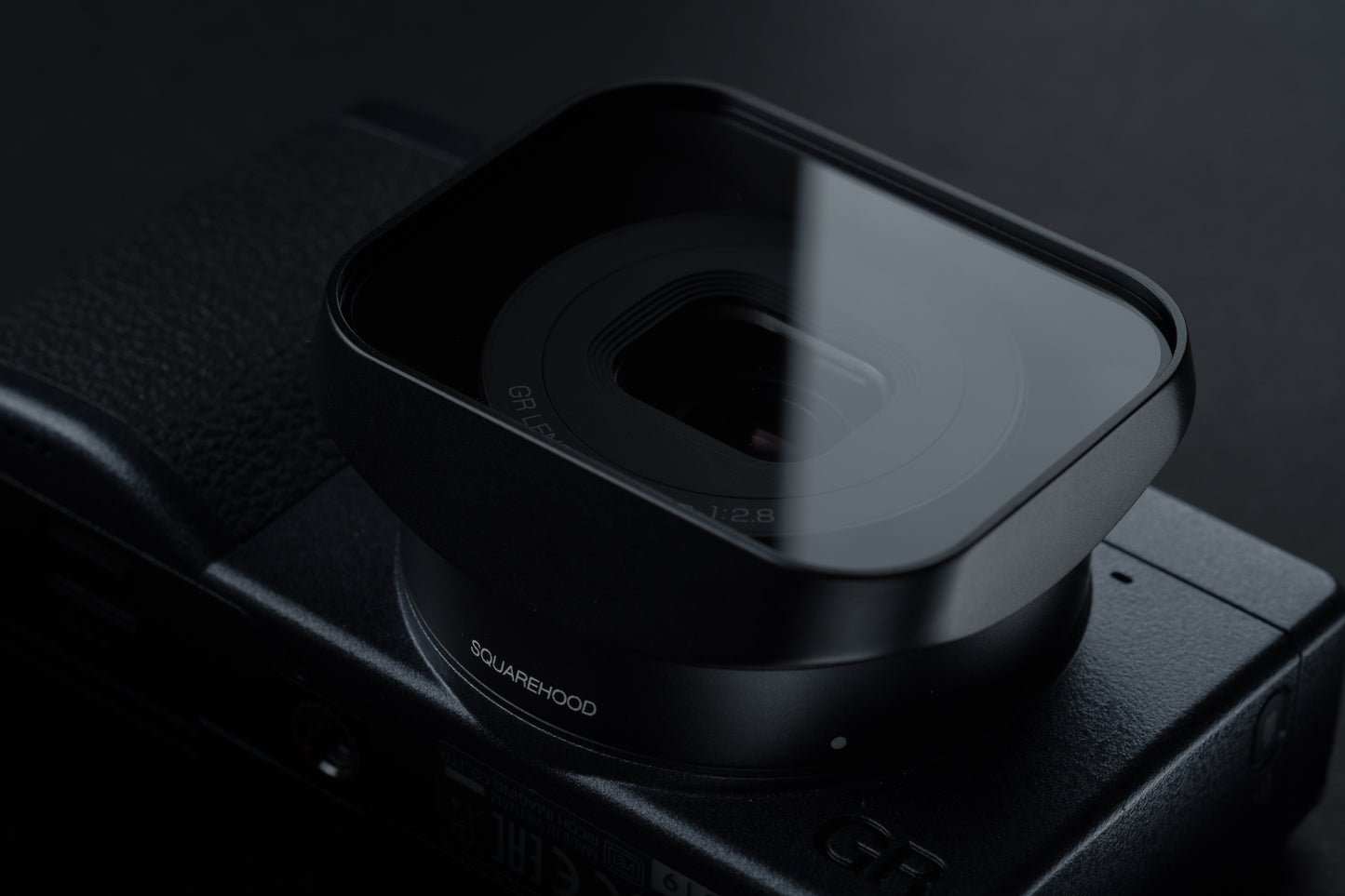 SquareHood Ricoh GR Glass for GR III & IIIx (Haze or Clear)