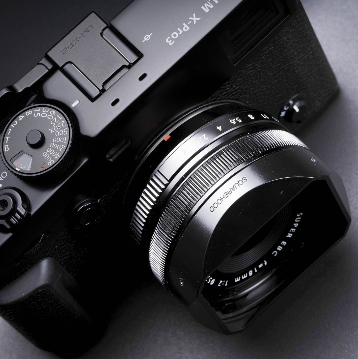 SquareHood for Fujifilm XF 18mm f/2 - The Usual