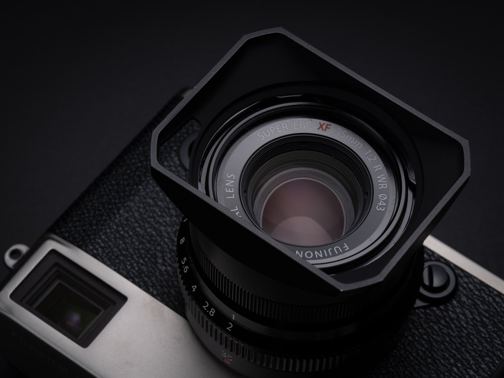 SquareHood Model V for Fujifilm XF 23mm / 35mm f2 - The Usual