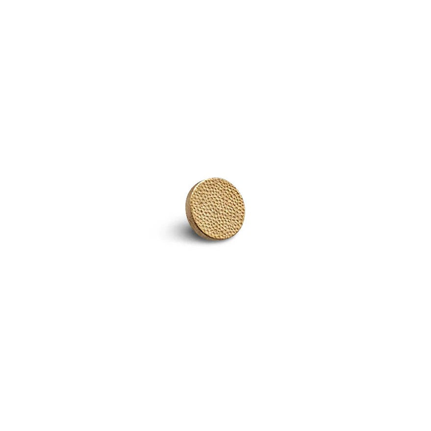 SquareHood Hammered Brass and Copper Soft Shutter Buttons