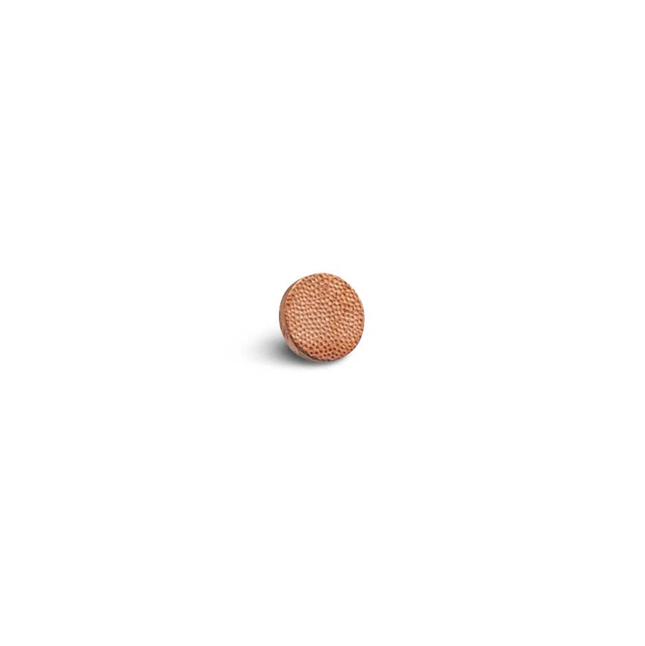 SquareHood Hammered Brass and Copper Soft Shutter Buttons