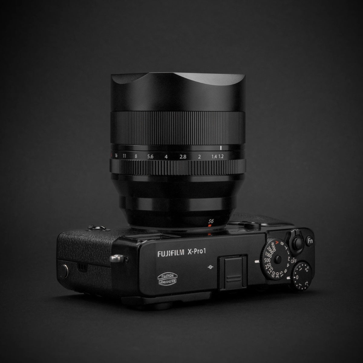 SquareHood Lens Hood for FujiFilm XF 56mm f1.2 R WR