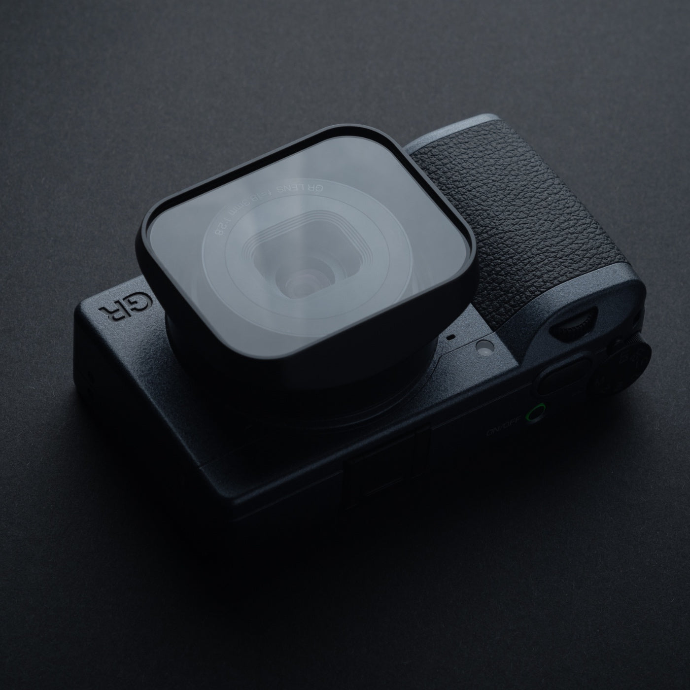 SquareHood Ricoh GR Glass for GR III & IIIx (Haze or Clear)