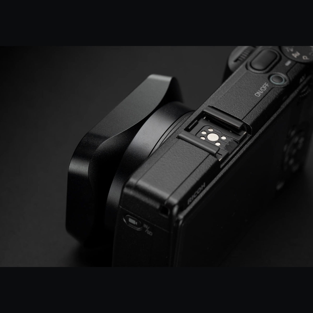 SquareHood Ricoh GR Glass for GR IV (Haze or Clear)