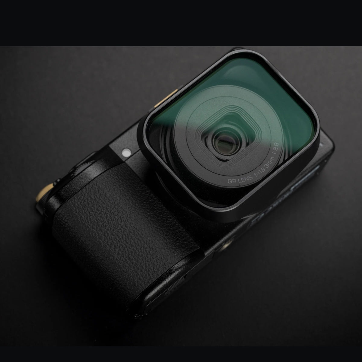 SquareHood Ricoh GR Glass for GR IV (Haze or Clear)