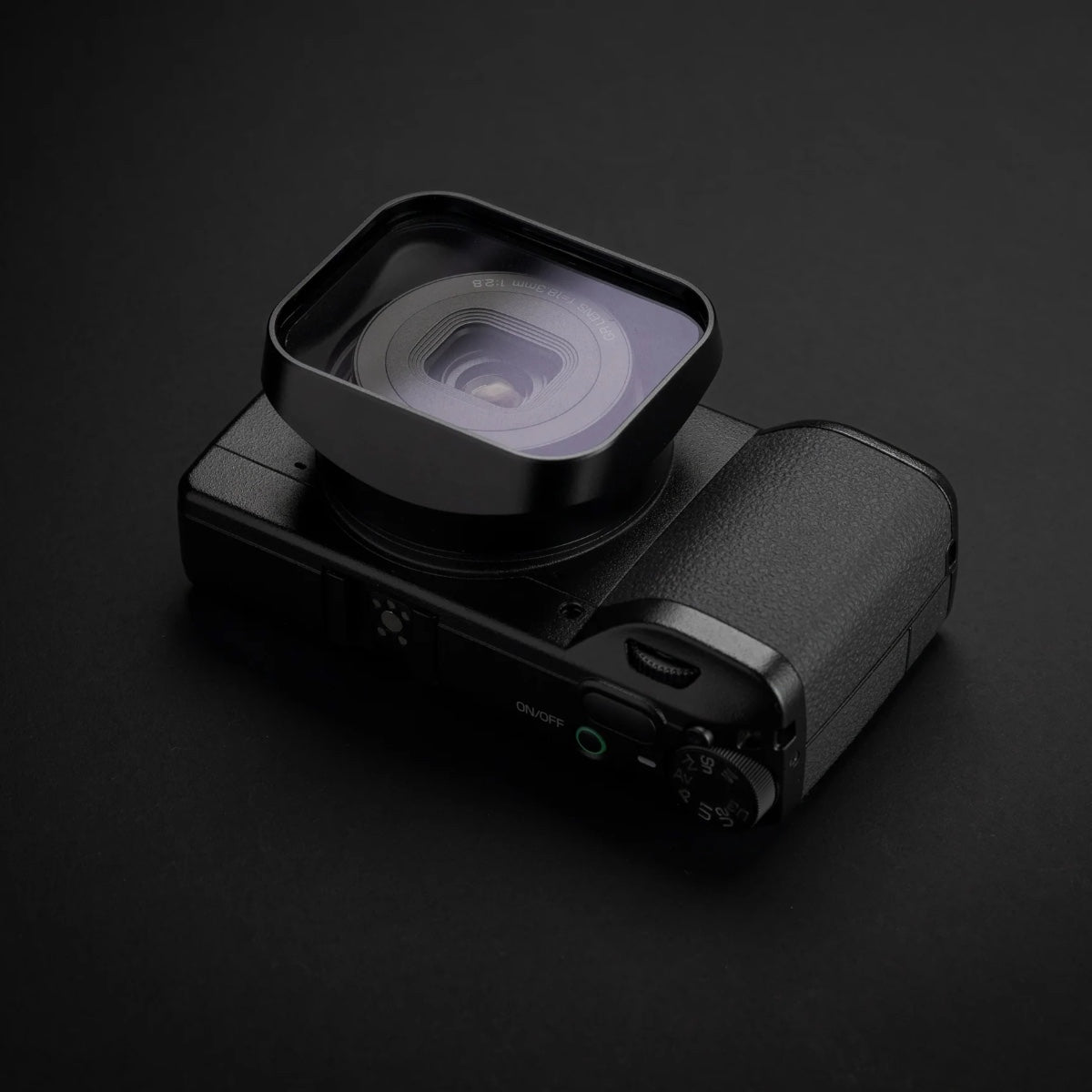 SquareHood Ricoh GR Glass for GR IV (Haze or Clear)