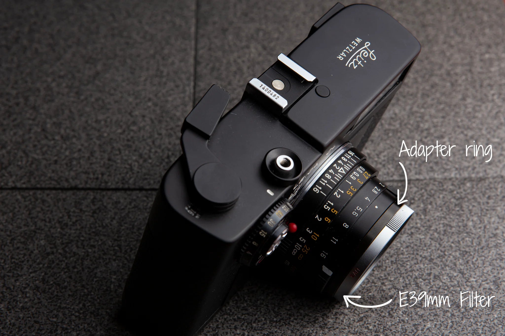 SquareHood - Summicron-C 40mm Adapter Ring