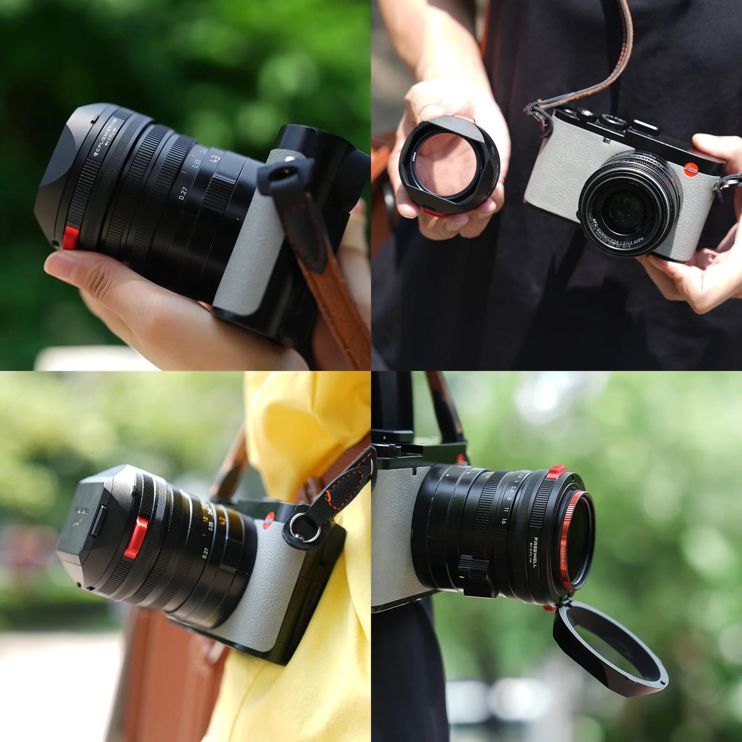 Freewell - Leica Q3 43 Real Lens Hood with Filter