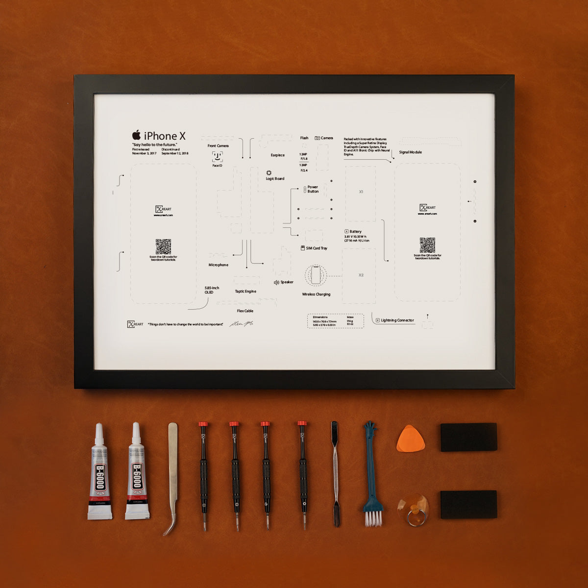 XreArt DIY Tool Kit iPhone X - The Usual