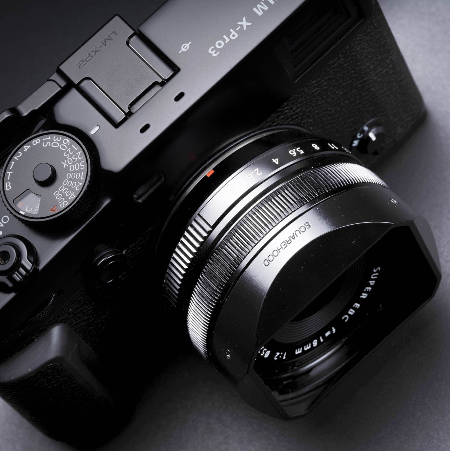 SquareHood for Fujifilm XF 18mm f/2 - The Usual