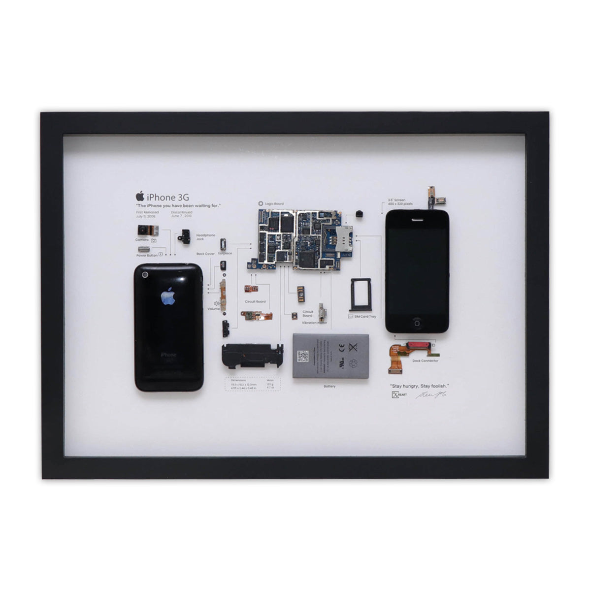 iPhone 3G artwork teardown