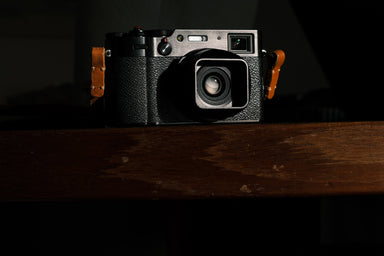 SquareHood Mk III + Adapter Ring for Fuji X100 Cameras - Black - The Usual