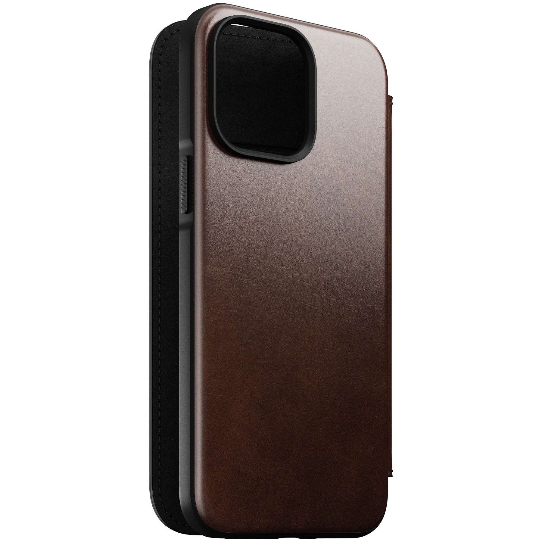 Nomad Modern Horween Leather Folio for iPhone 14 Series - The Usual