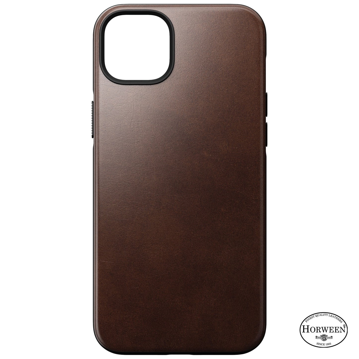 Nomad Modern Horween Leather Case for iPhone 14 Series - The Usual