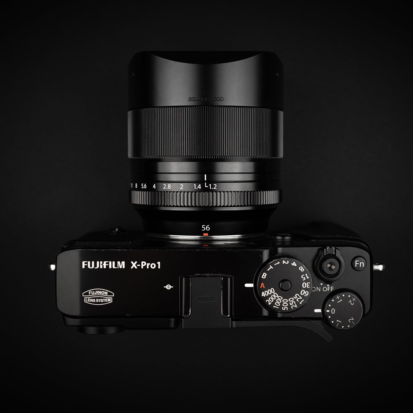 SquareHood Lens Hood for FujiFilm XF 56mm f1.2 R - The Usual